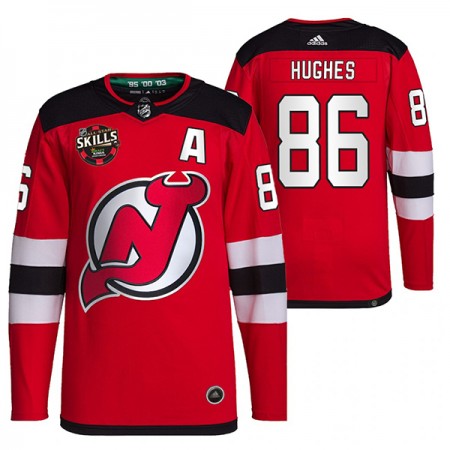 Herren Eishockey New Jersey Devils Trikot Jack Hughes 86 2022 NHL All-Star Skills Authentic
